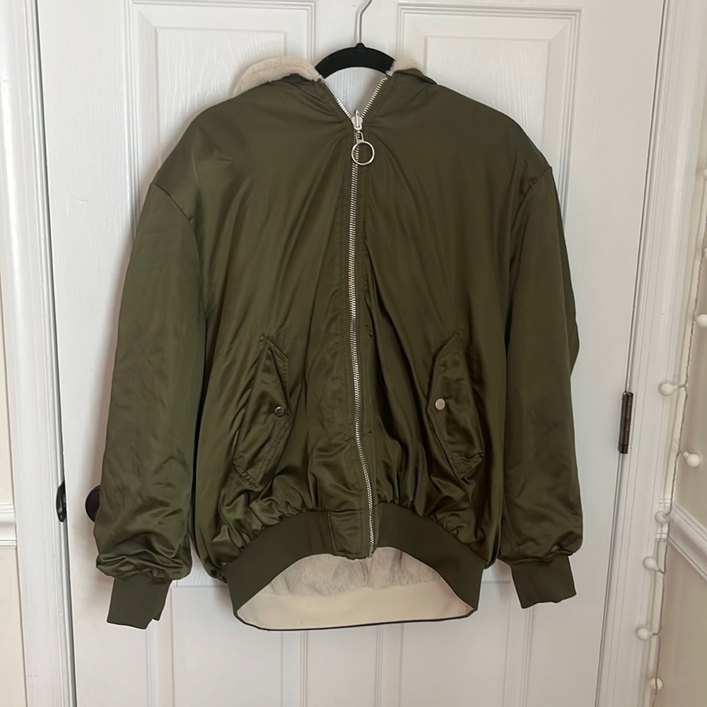Garage Reversible Bomber Jacket